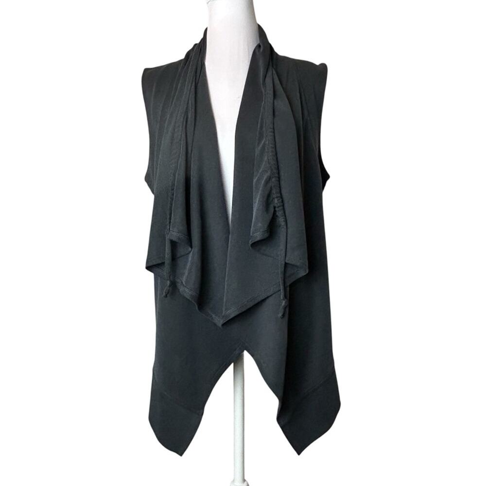 Calia by Carrie Underwood Vest Womens Size M Gray Modal Activewear Athleisure